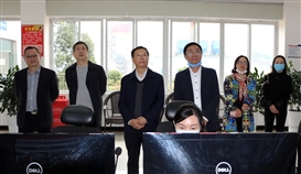 市政協(xié)副主席易志隆一行到德勝釩鈦參觀考察