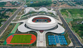 省運會今日在樂開幕，這項精品工程，德勝助建！