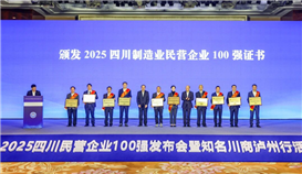 “2025四川民營(yíng)企業(yè)100強(qiáng)”出爐德勝再次上榜