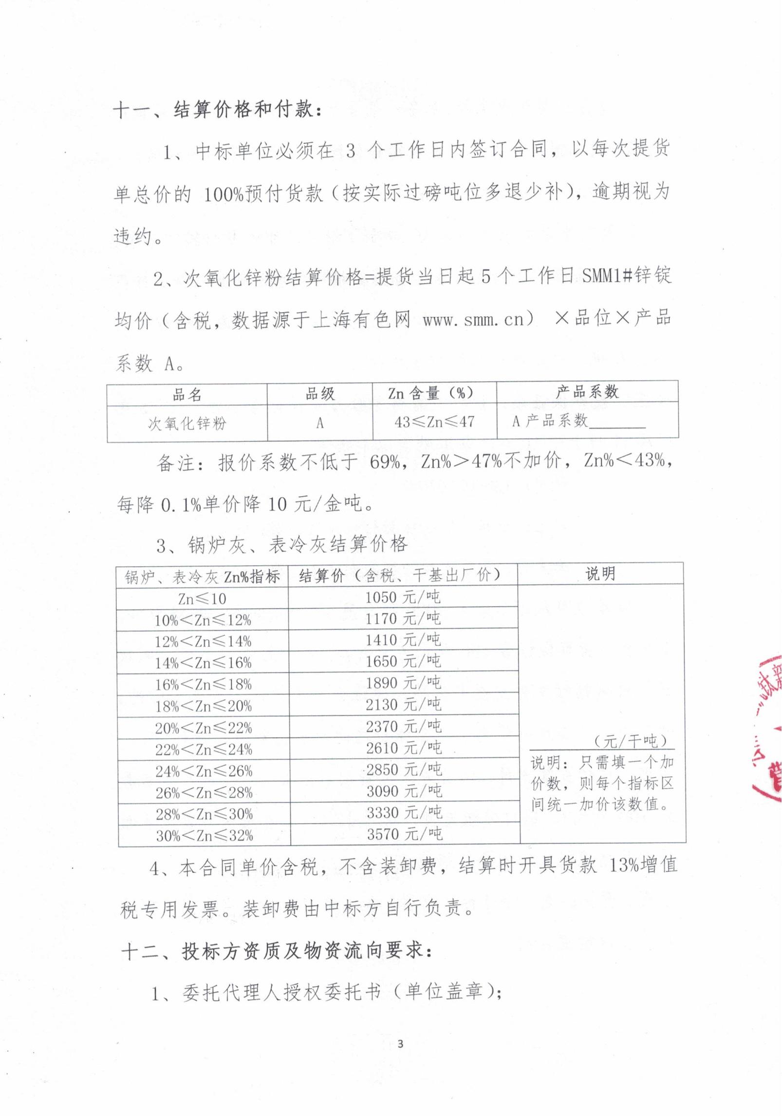2026年次氧化鋅粉、鍋爐灰、表冷卻器灰（1-3月）招標文件20260313_02